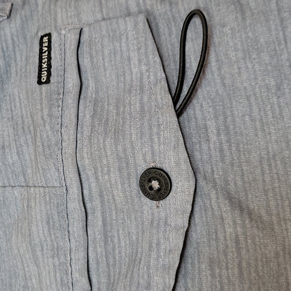 Waterman Shorts Backwater 20" Amphibian Shorts  Heathered Silver/Gray  Men's 31W - Picture 6 of 6